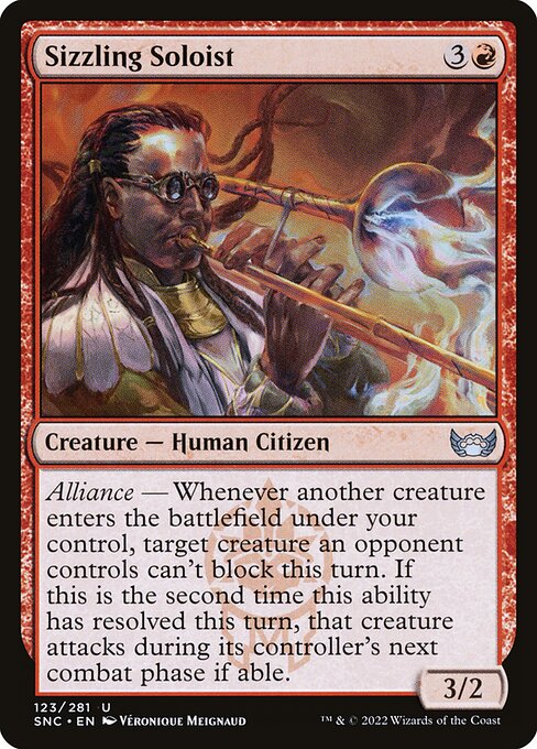 Sizzling Soloist (123) [Streets of New Capenna]