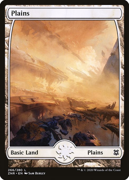 Plains (266) [Zendikar Rising] [Full Art]