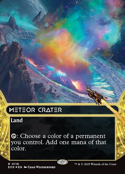Meteor Crater (116) [Edge of Eternities: Stellar Sights]
