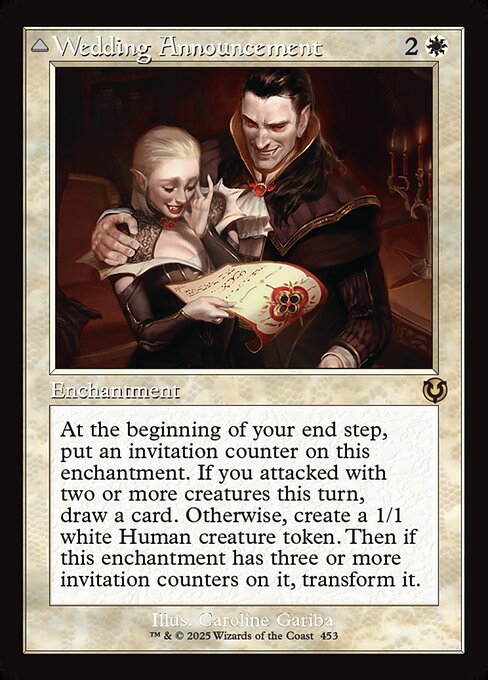 Wedding Announcement // Wedding Festivity (453) [Innistrad Remastered]