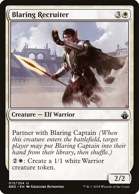 Blaring Recruiter (13) [Battlebond]