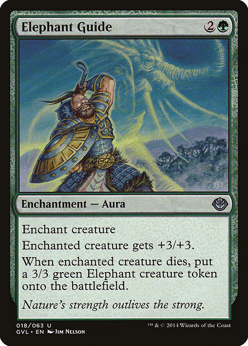 Elephant Guide (18) [Duel Decks Anthology: Garruk vs. Liliana]