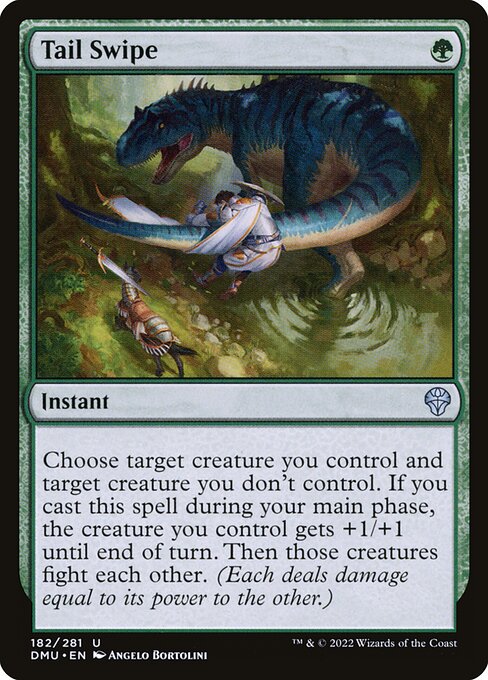 Tail Swipe (182) [Dominaria United]