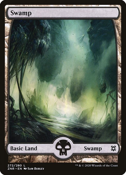 Swamp (272) [Zendikar Rising] [Full Art]