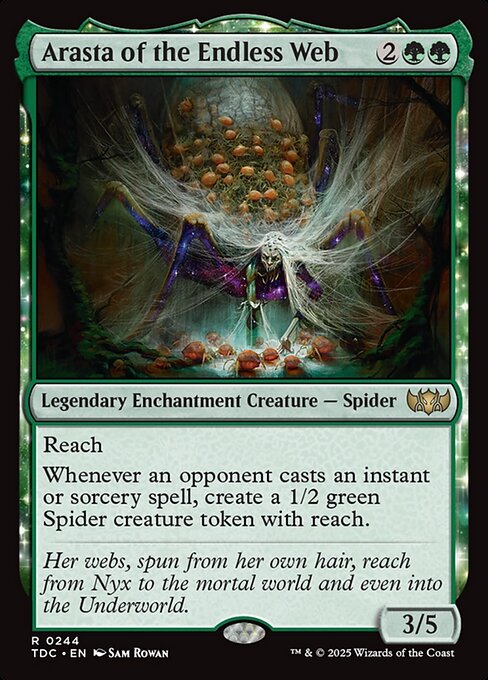 Arasta of the Endless Web (244) [Tarkir: Dragonstorm Commander]