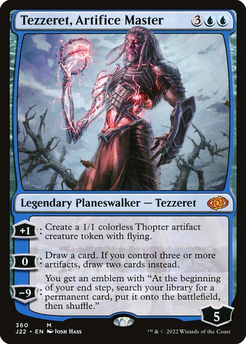 Tezzeret, Artifice Master (360) [Jumpstart 2022]