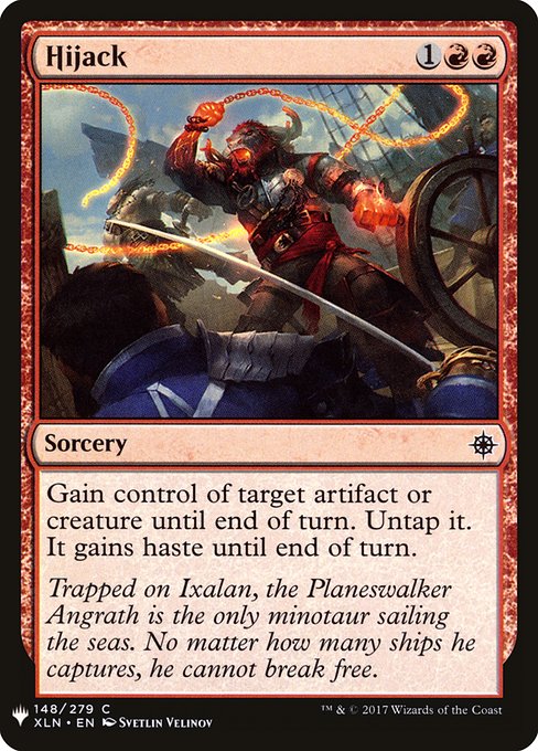 Hijack (XLN-148) [The List]