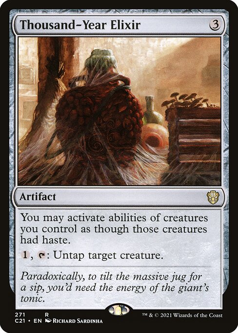 Thousand-Year Elixir (271) [Commander 2021]