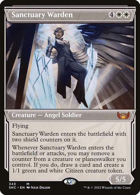 Sanctuary Warden (343) [Streets of New Capenna] [Showcase]