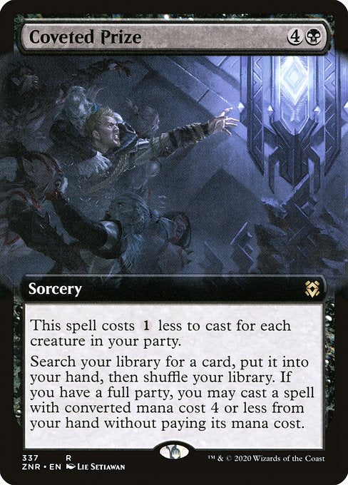 Coveted Prize (337) [Zendikar Rising] [Extended Art]