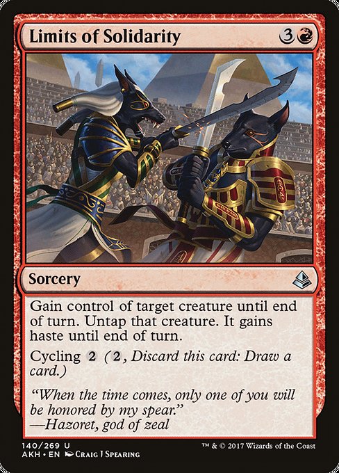Limits of Solidarity (140) [Amonkhet]