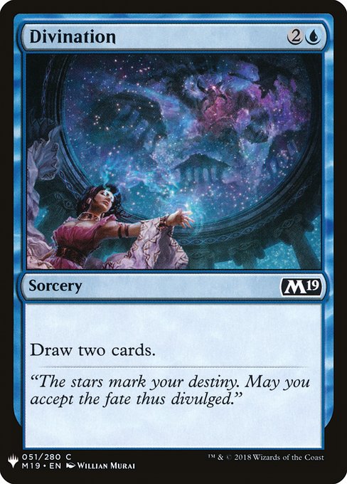 Divination (M19-51) [The List]