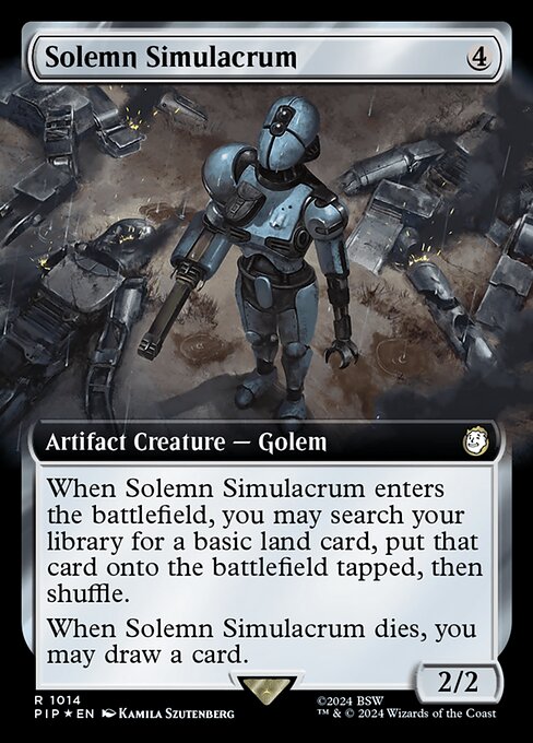 Solemn Simulacrum (1014) [Fallout] [Extended Art]