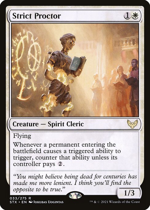 Strict Proctor (33) [Strixhaven: School of Mages]