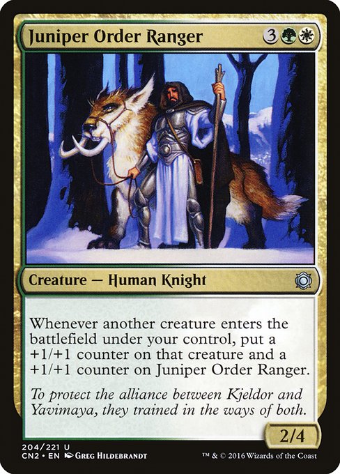Juniper Order Ranger (204) [Conspiracy: Take the Crown]