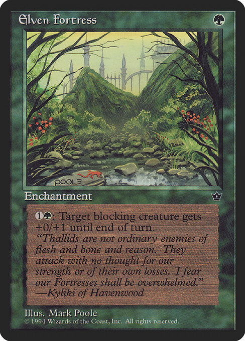 Elven Fortress (65c) [Fallen Empires]