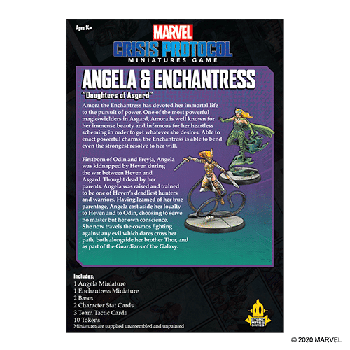MARVEL CRISIS PROTOCOL Angela and Enchantress Character Pack image 1