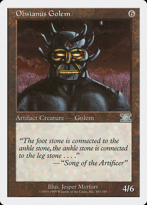 Obsianus Golem (303) [Classic Sixth Edition]