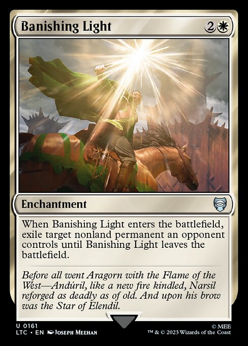 Banishing Light (161) [Tales of Middle-earth Commander]