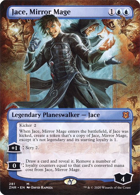 Jace, Mirror Mage (281) [Zendikar Rising] [Borderless]