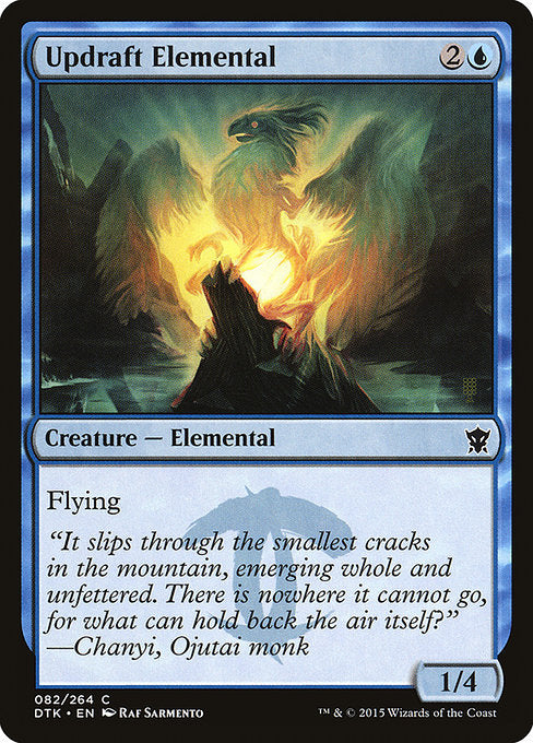 Updraft Elemental (82) [Dragons of Tarkir]