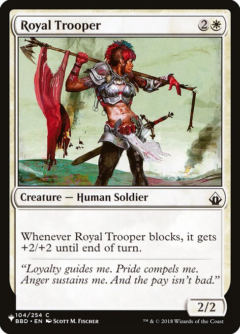 Royal Trooper (BBD-104) [The List]
