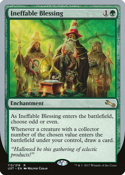 Ineffable Blessing (113e) [Unstable]