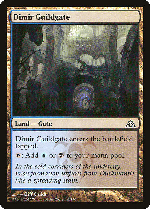 Dimir Guildgate (148) [Dragon's Maze]