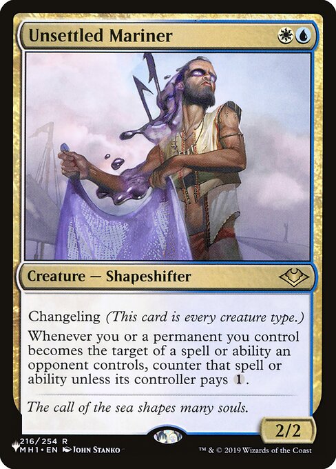 Unsettled Mariner (MH1-216) [The List]
