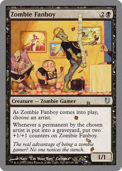 Zombie Fanboy (69) [Unhinged]