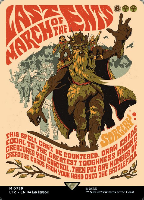 Last March of the Ents (739) [The Lord of the Rings: Tales of Middle-earth] [Borderless]