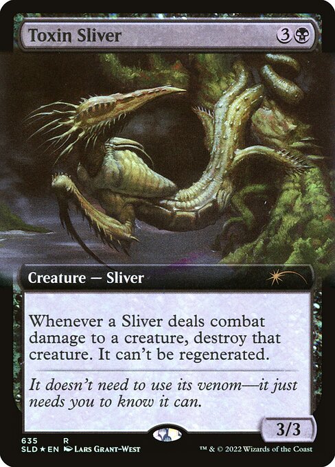 Toxin Sliver (635) [Secret Lair Drop] [Extended Art]