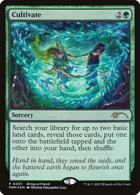 Cultivate (6) [Wizards Play Network 2023]