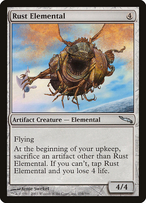 Rust Elemental (234) [Mirrodin]