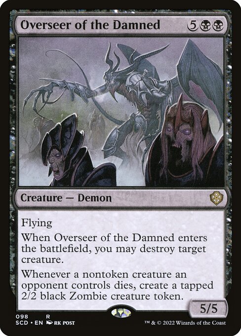 Overseer of the Damned (98) [Starter Commander Decks]