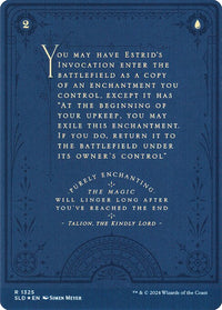 Estrid's Invocation // Estrid's Invocation (1325) [Secret Lair Drop] Reverse