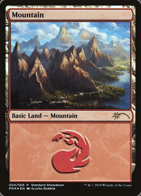 Mountain (4) [M19 Standard Showdown]