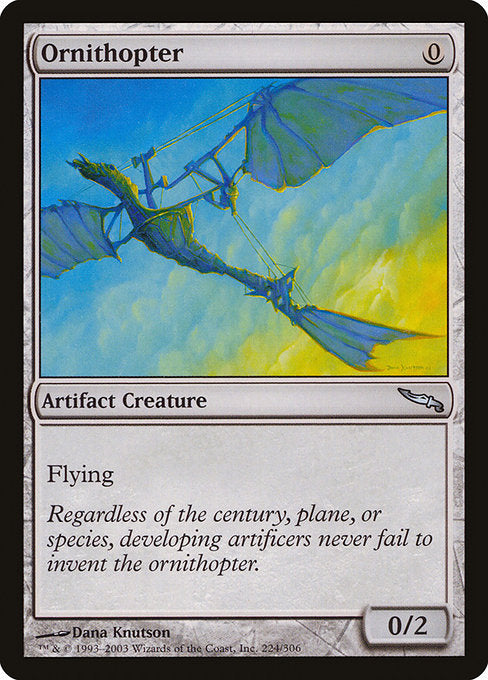 Ornithopter (224) [Mirrodin]