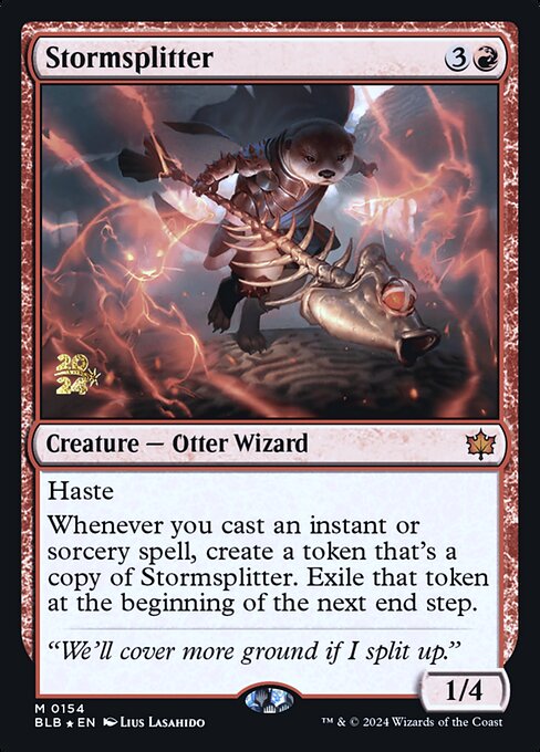Stormsplitter (154s) [Bloomburrow Promos]