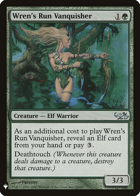 Wren's Run Vanquisher (DD1-19) [The List]