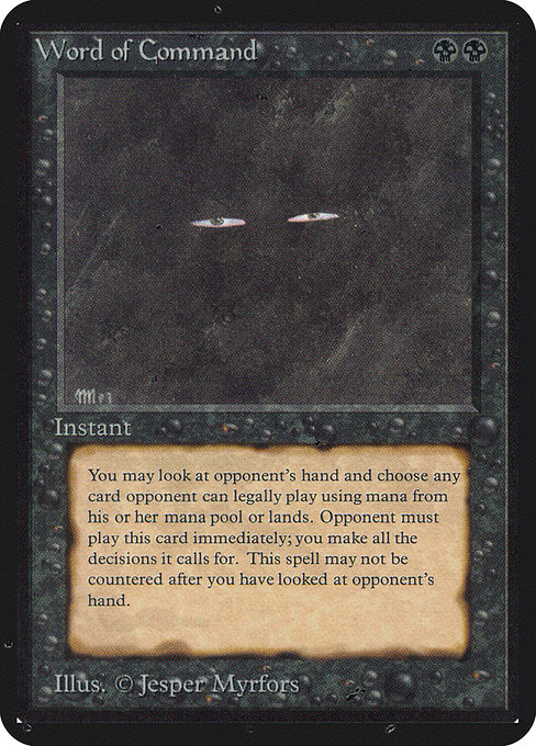 Word of Command (136) [Limited Edition Alpha]