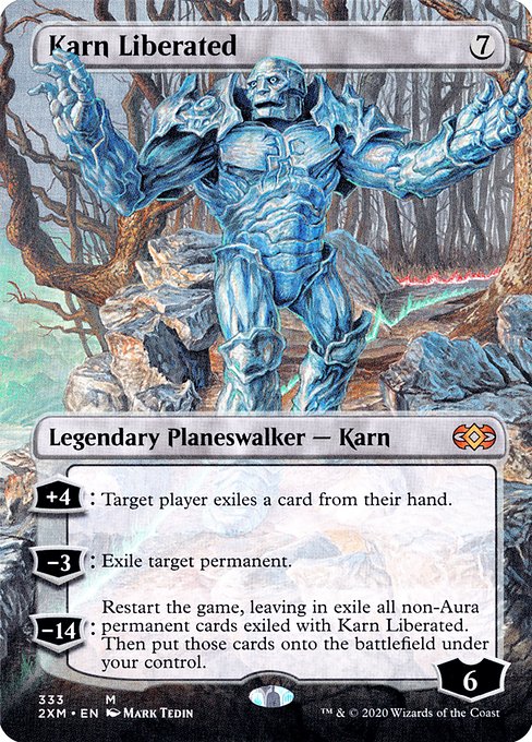 Karn Liberated (333) [Double Masters] [Borderless]