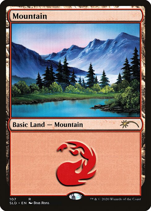 Mountain (107) [Secret Lair Drop]