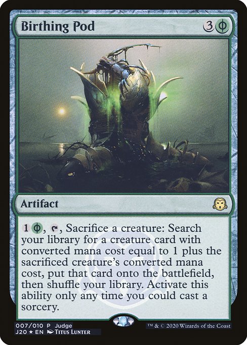 Birthing Pod (7) [Judge Gift Cards 2020]