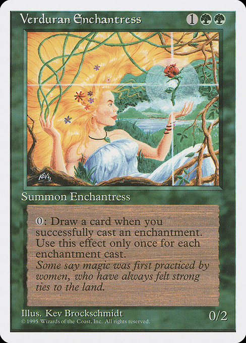 Verduran Enchantress (281) [Fourth Edition]