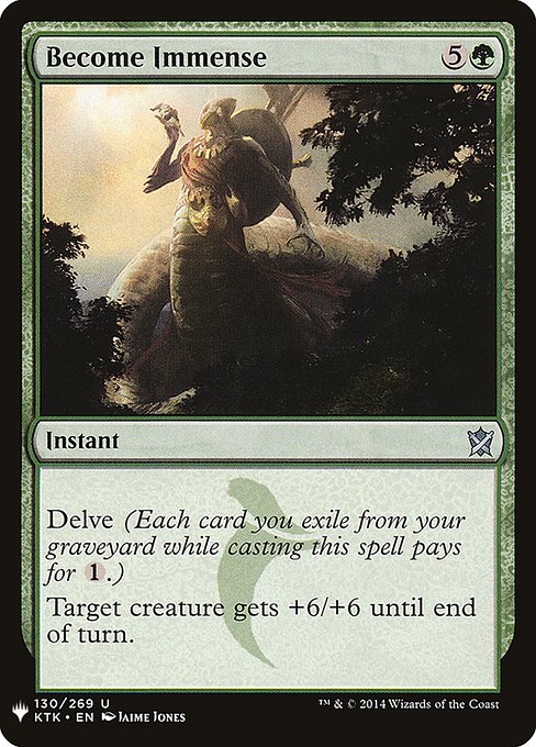 Become Immense (KTK-130) [The List]
