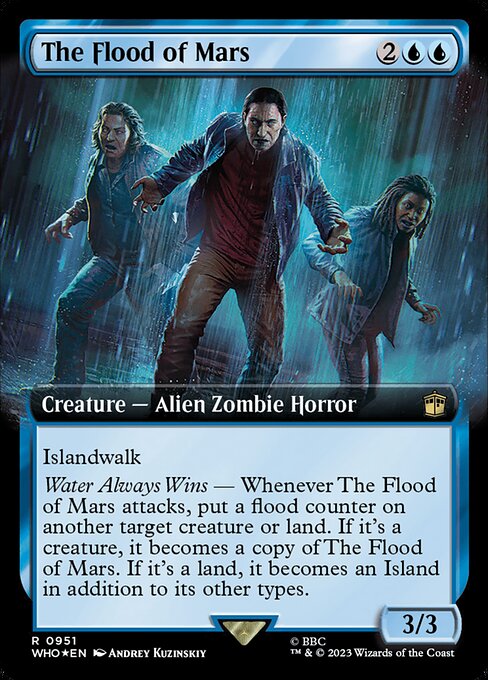The Flood of Mars (951) [Doctor Who] [Extended Art]