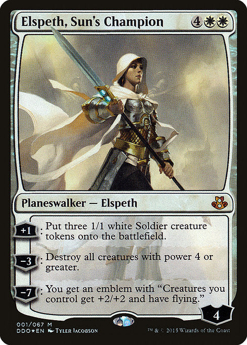 Elspeth, Sun's Champion (1) [Duel Decks: Elspeth vs. Kiora]