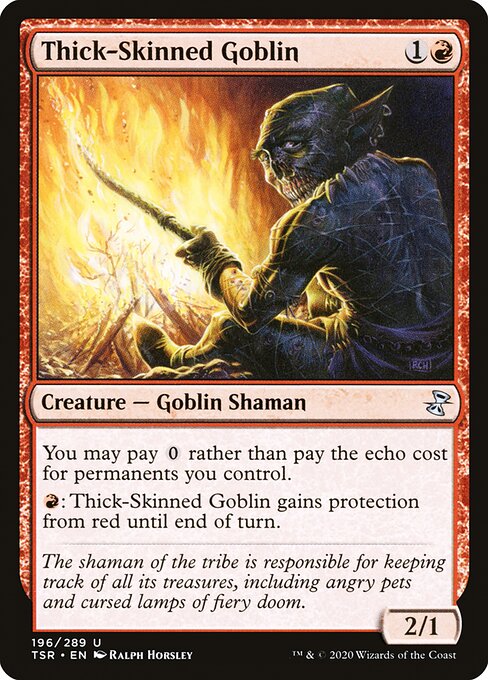 Thick-Skinned Goblin (196) [Time Spiral Remastered]