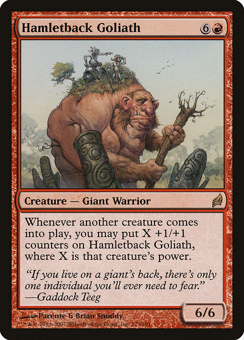 Hamletback Goliath (173) [Lorwyn]
